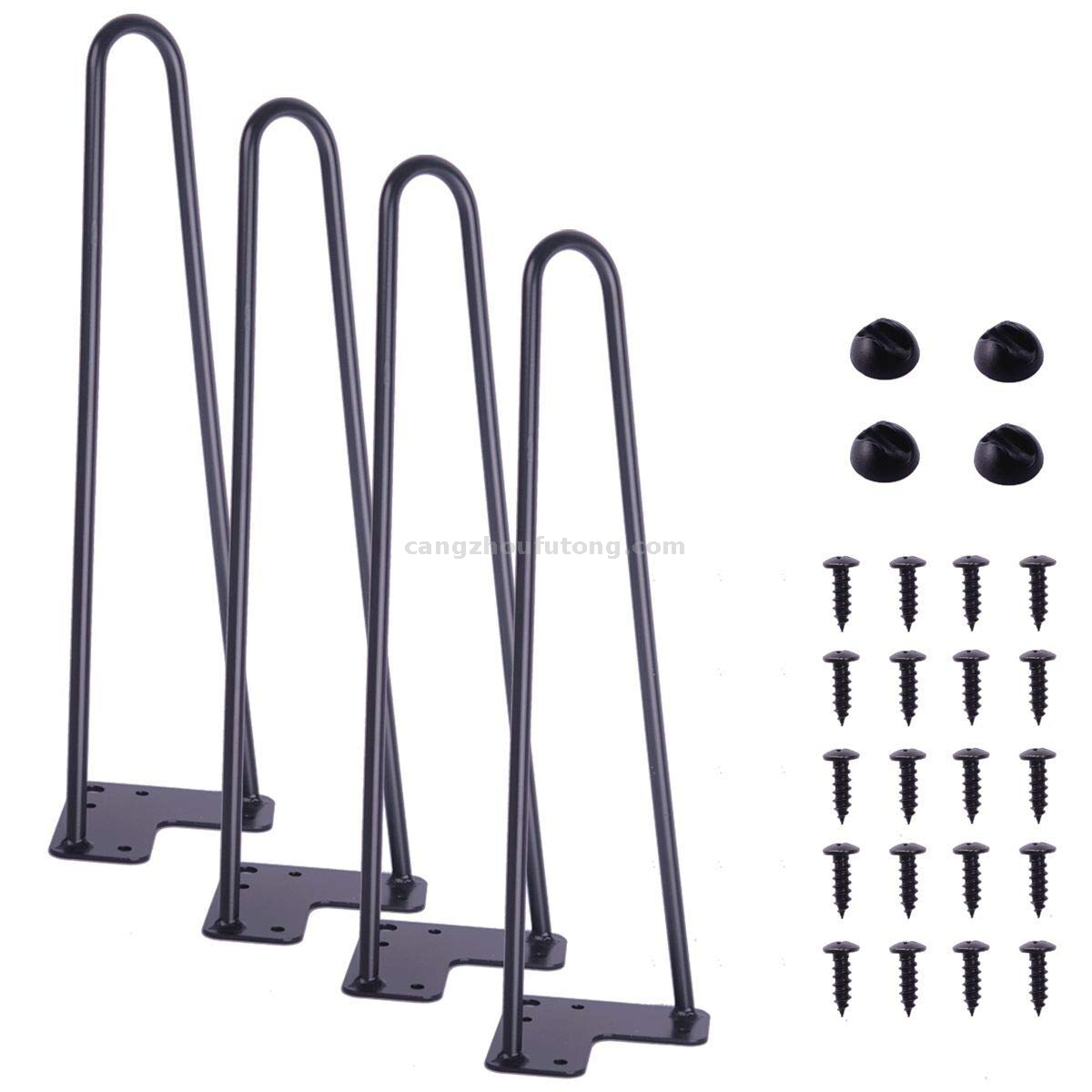 Hairpin Legs Coffee Table Metal Material