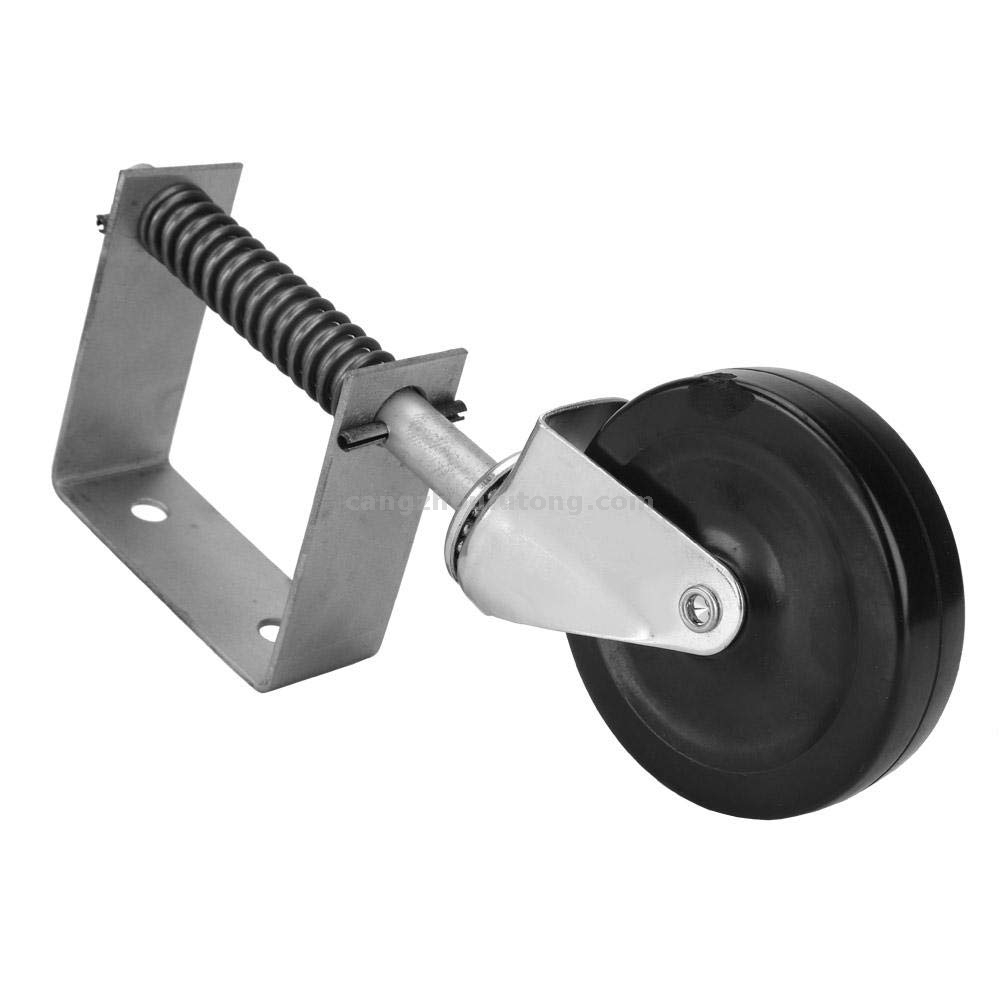 Heavy Duty Gate Caster or Ladder Caster Spring Loaded with 4" Wheel