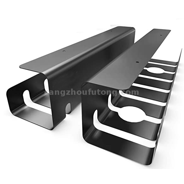 Heavy Duty U Shape Channel Cable Tray Holder for Desk Cable Management