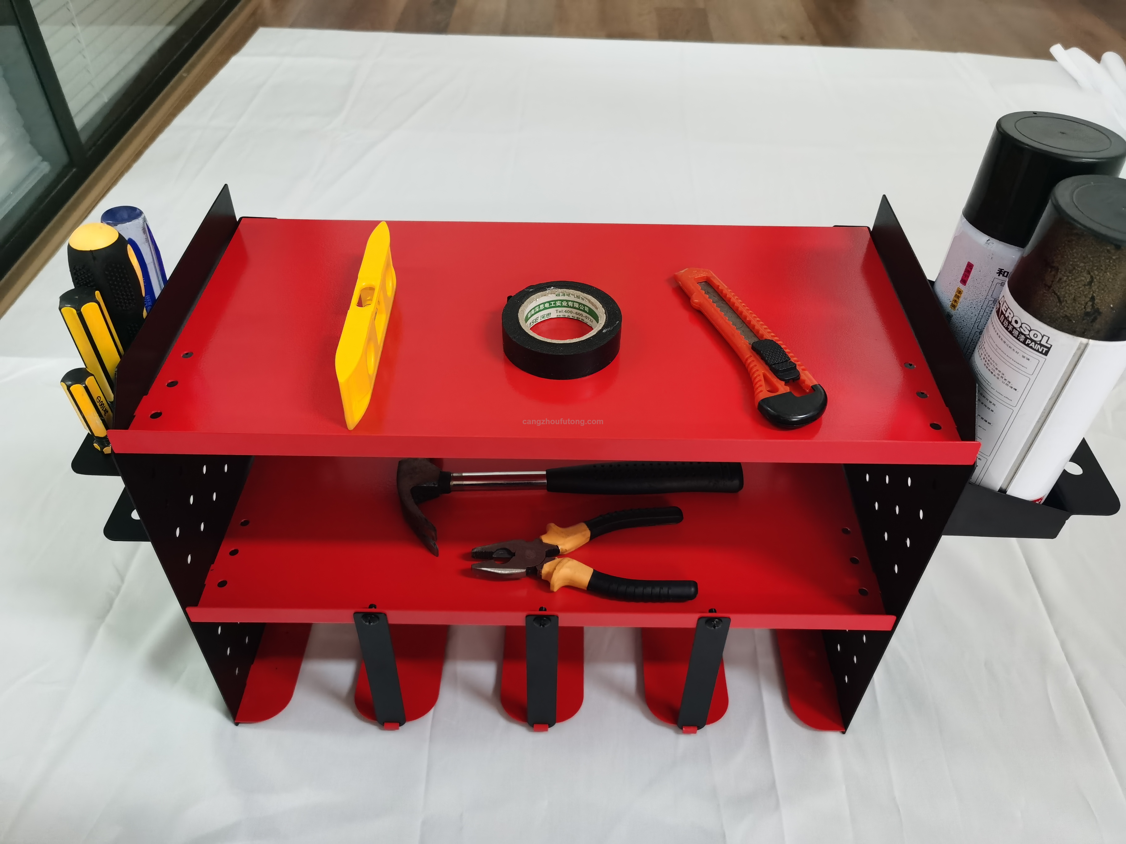 Diy Cordless Power Tool Organizer for Tool Box Rack