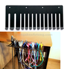 Wall Mountable Network Electric Cable Test Lead Holder 10 Slots Organizer Hanger 