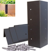 Raised 10-15 in 20-24in Metal Garden bed Corner Bracket