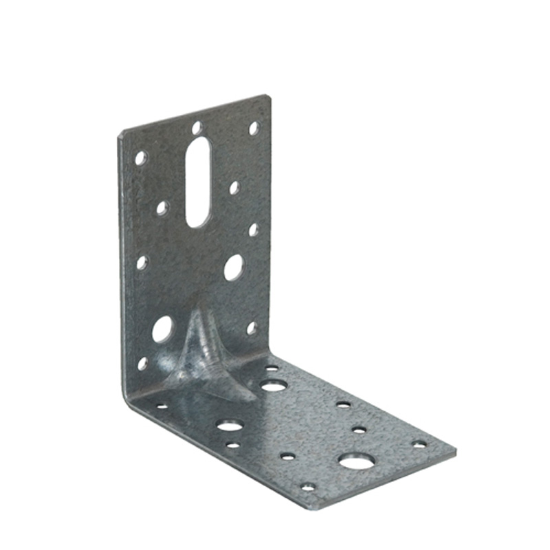 4 Packs 4 Inches Steel L Angle Brackets 90 Degree Heavy Duty Corner ...