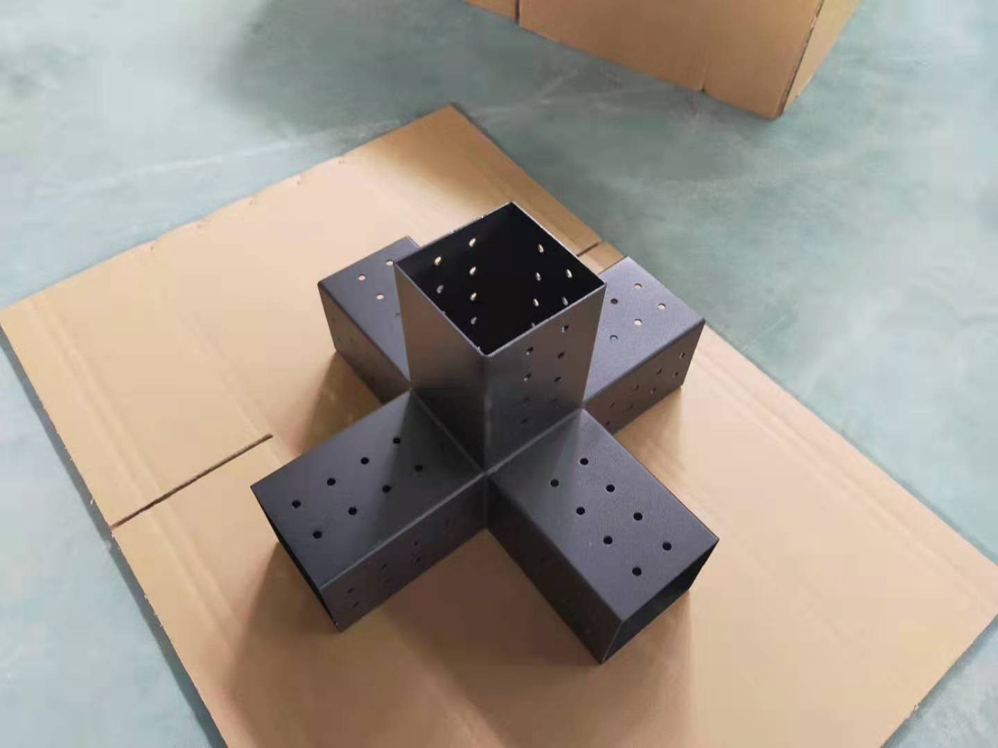 DIY Modular Pergola Post Base Brackets