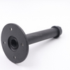 Black Industrial Iron Pipe Shelf Brackets
