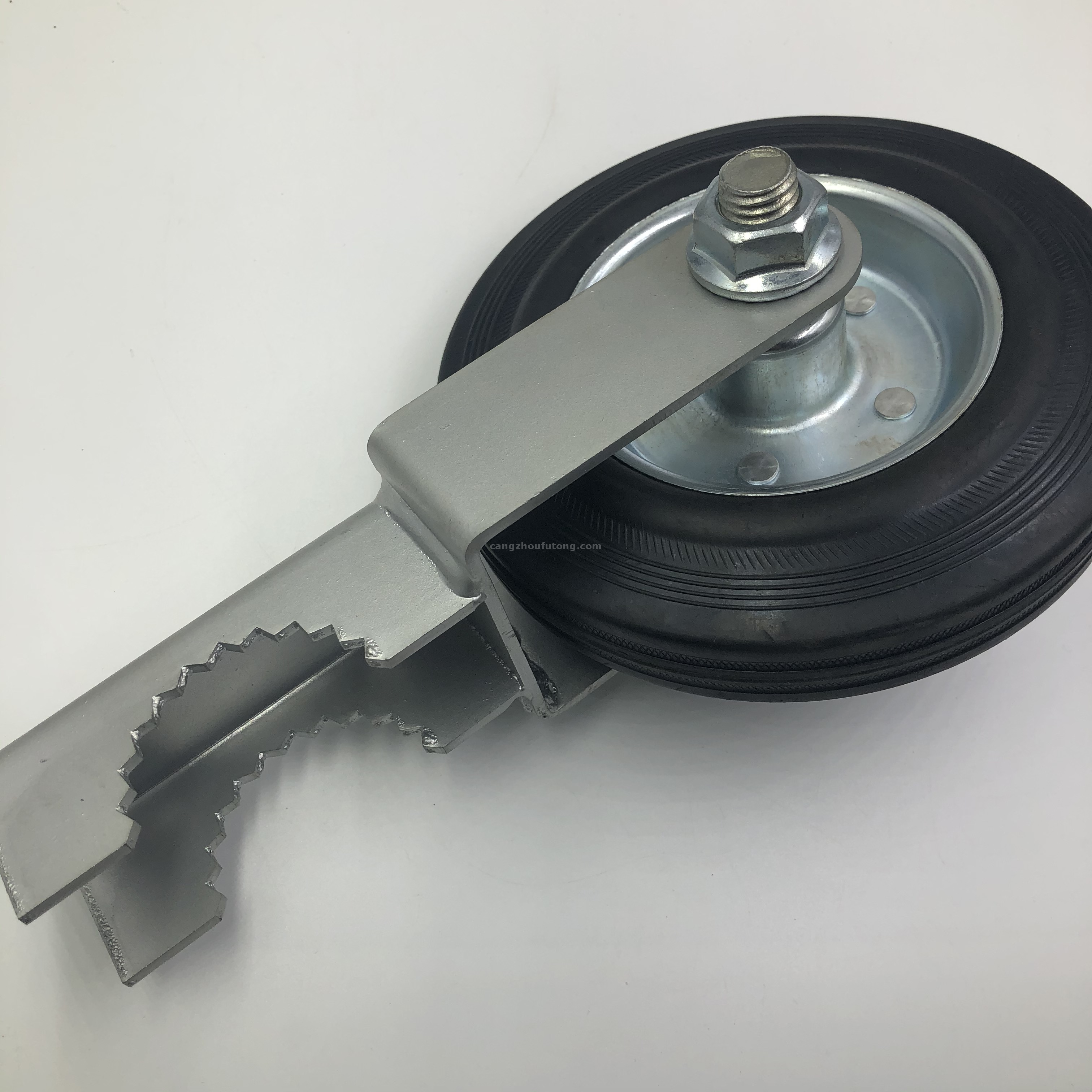 Gate Wheels for Supporting Gates with Gate Frames