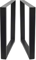 Steel Heavy Duty Iron Bench Bases 16”High Coffee Table Legs