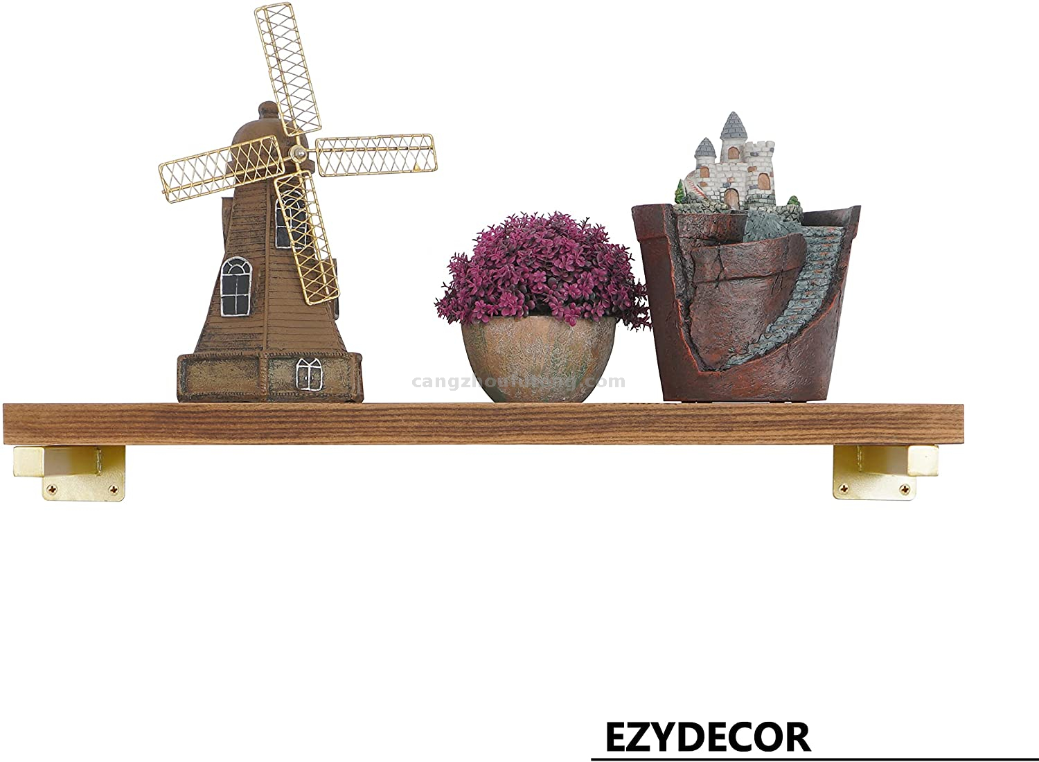 Heavy Duty Floating Shelf Brackets Wall Mounted Industrial Metal Brackets