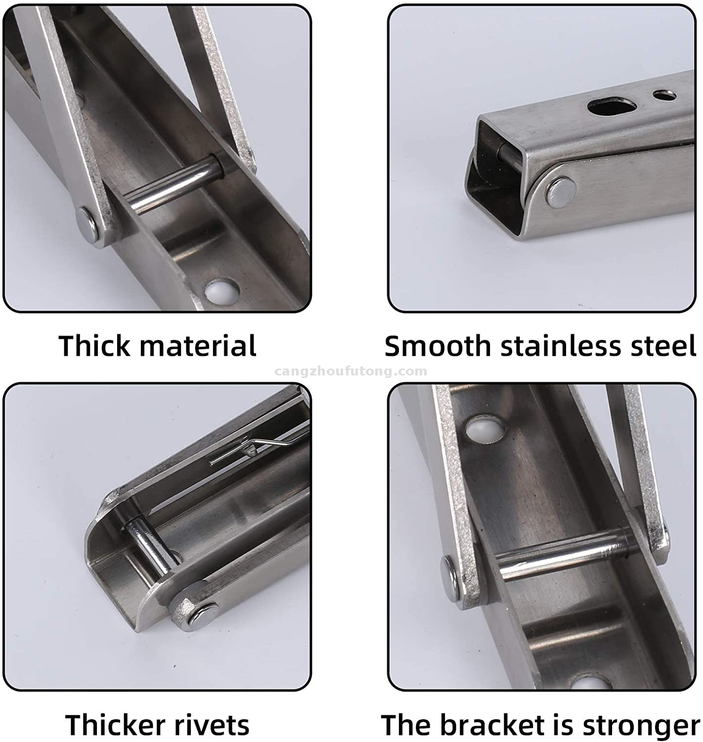 Heavy Duty Stainless Steel Folding Shelf Bracket