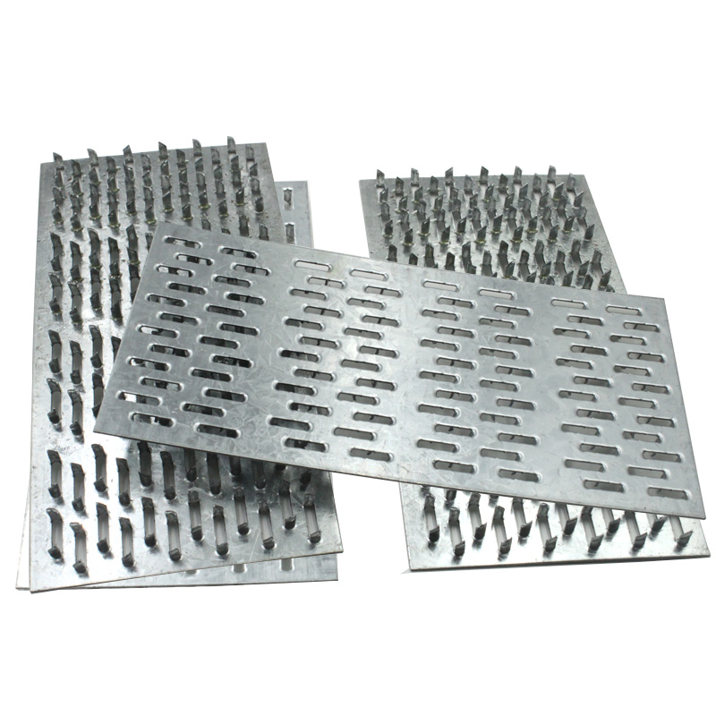 Custom Galvanized Steel Nail Plate Wood House Truss Nail Plate